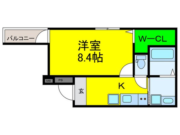 フジパレス堺石津川サウスの物件間取画像